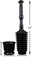 Master Plunger 500 Kit, Black, short bucket, photo 2