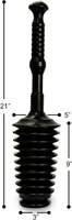 Master Plunger 500 Kit, Black, tall bucket, photo 7
